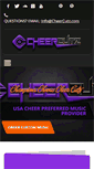 Mobile Screenshot of cheercutz.com